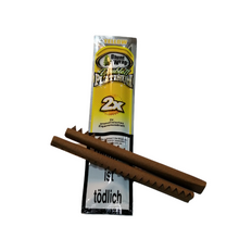 Carica l&#39;immagine nel visualizzatore di Gallery, BLUNT WRAP 2x – Tabacco – [Diversi Aromi]-Double Platinum-Veganja Shop
