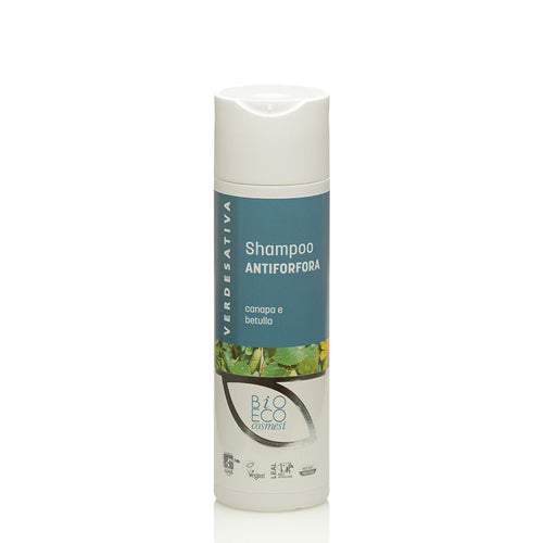 CANAPA E BETULLA – Shampoo Antiforfora (200 ml)-Verdesativa-Veganja Shop